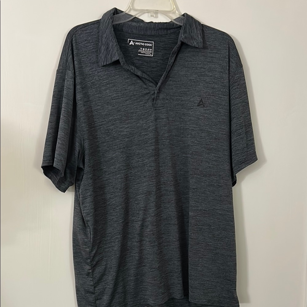 Gray Performance Polo Shirt from Arctic cool